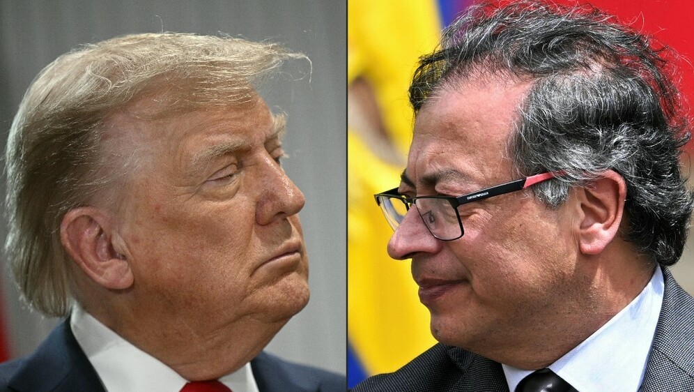 Donald Trump i Gustavo Petro
