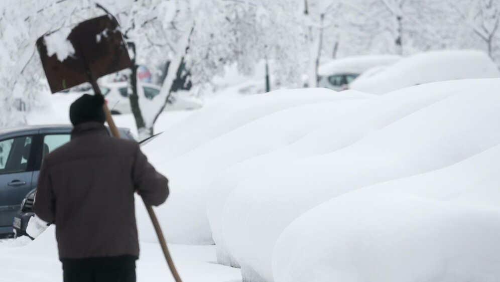 Snijeg u Sarajevu