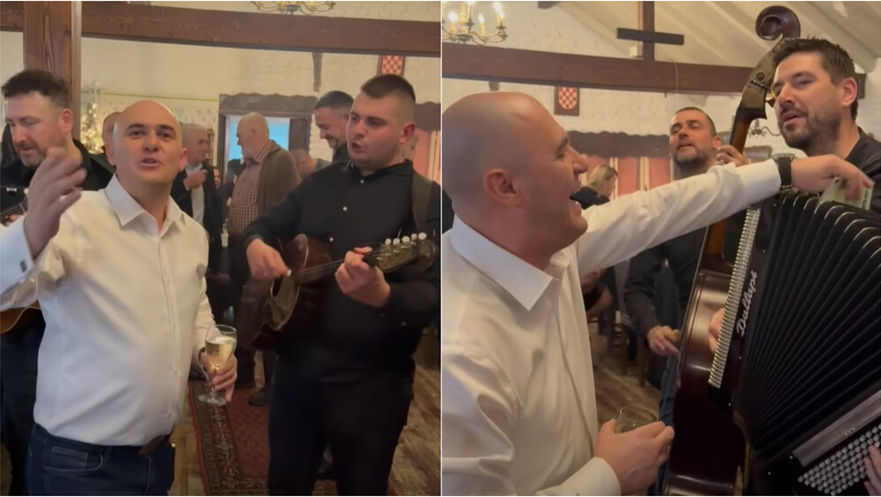 Josip Dabro s tamburašima