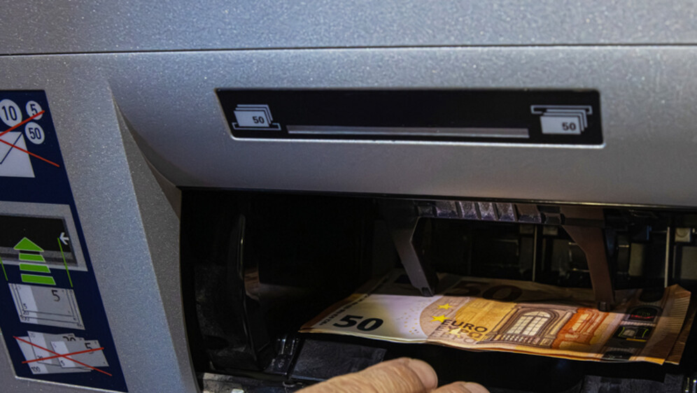 Bankomat, ilustracija