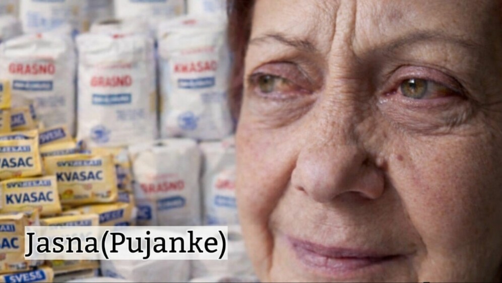 Prikaz žene Jasne iz Dalmacije na urnebesnom memeu