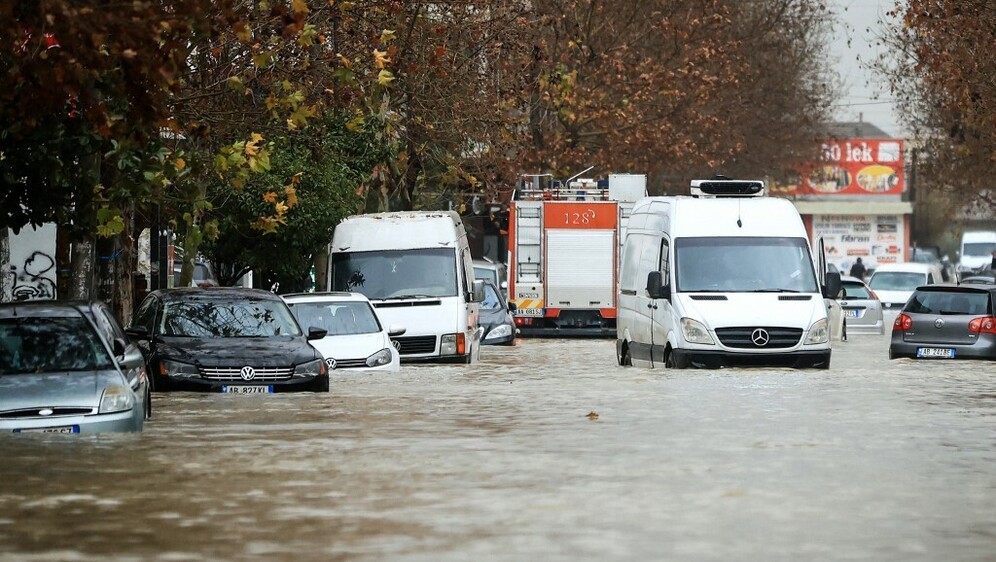 Poplava u Draču u Albaniji
