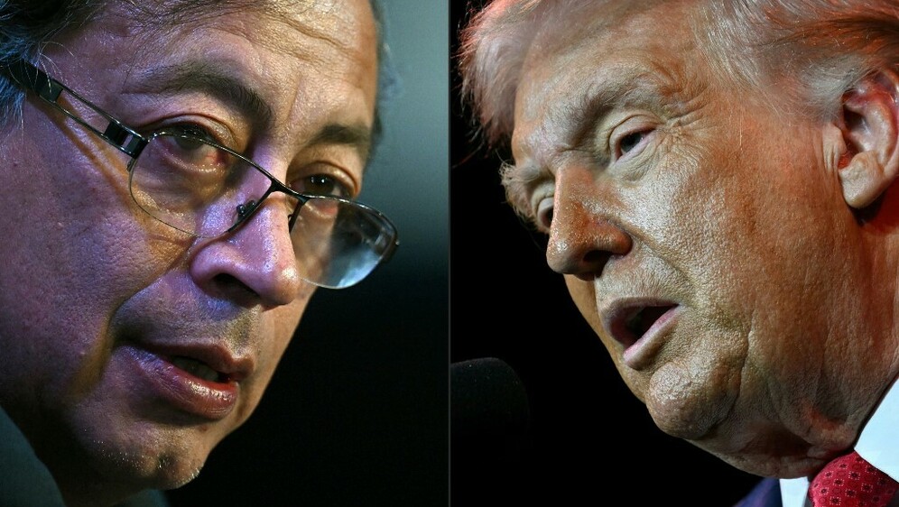 Gustavo Petro i Donald Trump