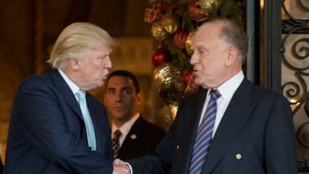Donald Trump i Ronald Lauder - 1