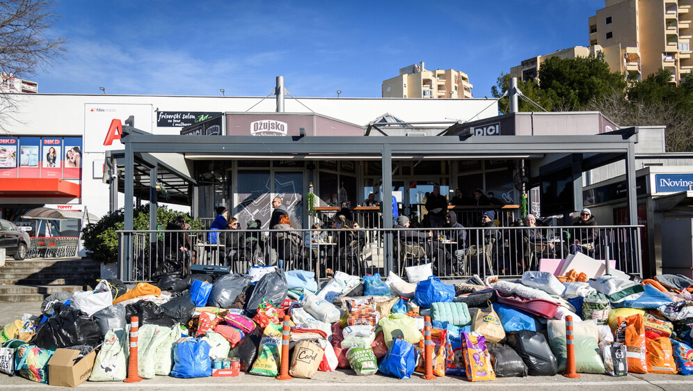 Prikupljanje pomoći za pse u Šibeniku