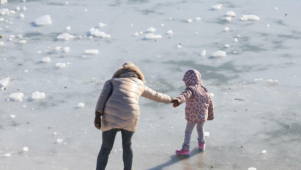 Zaleđeno jezero Jarun