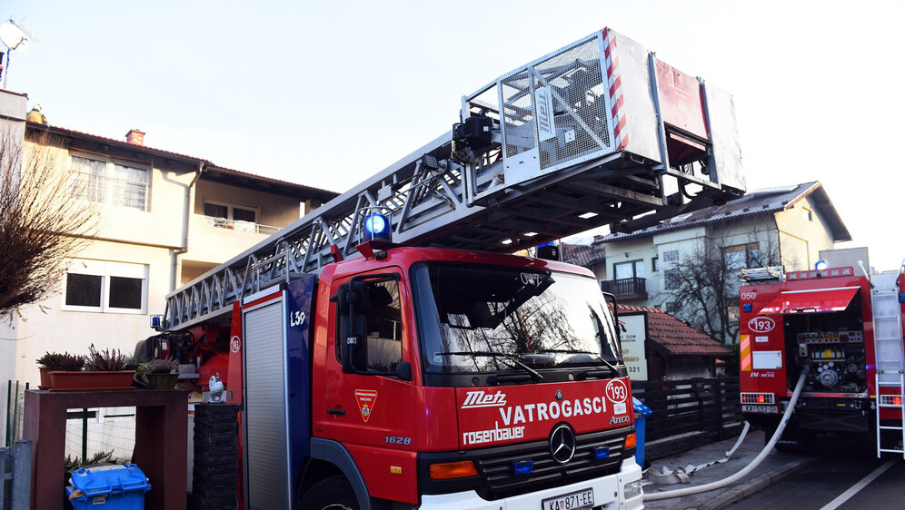 Vatrogasci, ilustracija