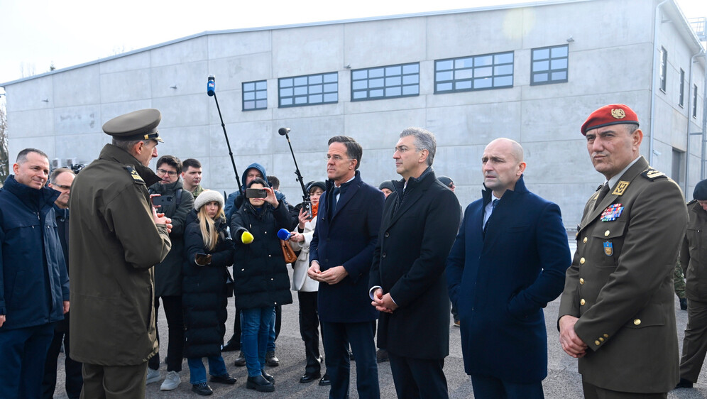 Susret Andreja Plenkovića i Marka Ruttea