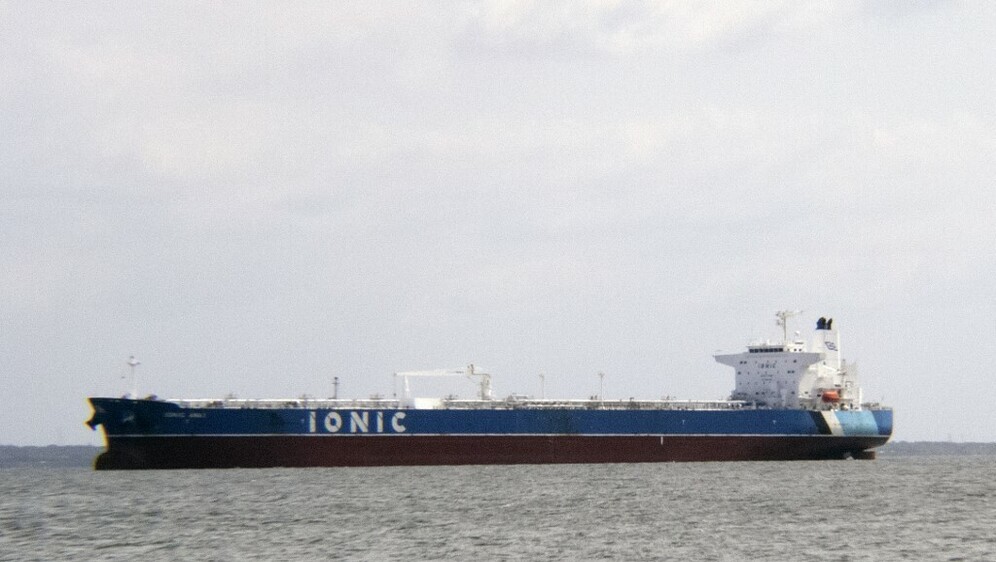 Tanker u luci u Venezueli