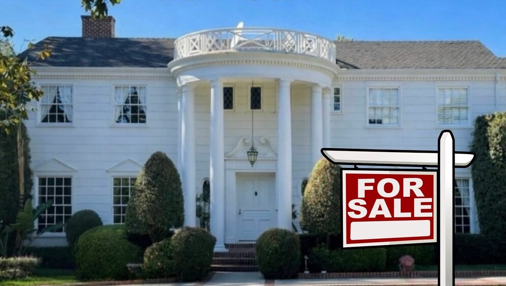 Vila iz serije Princ iz Bel Aira (The Fresh Prince of Bel-Air) i znak za prodaju