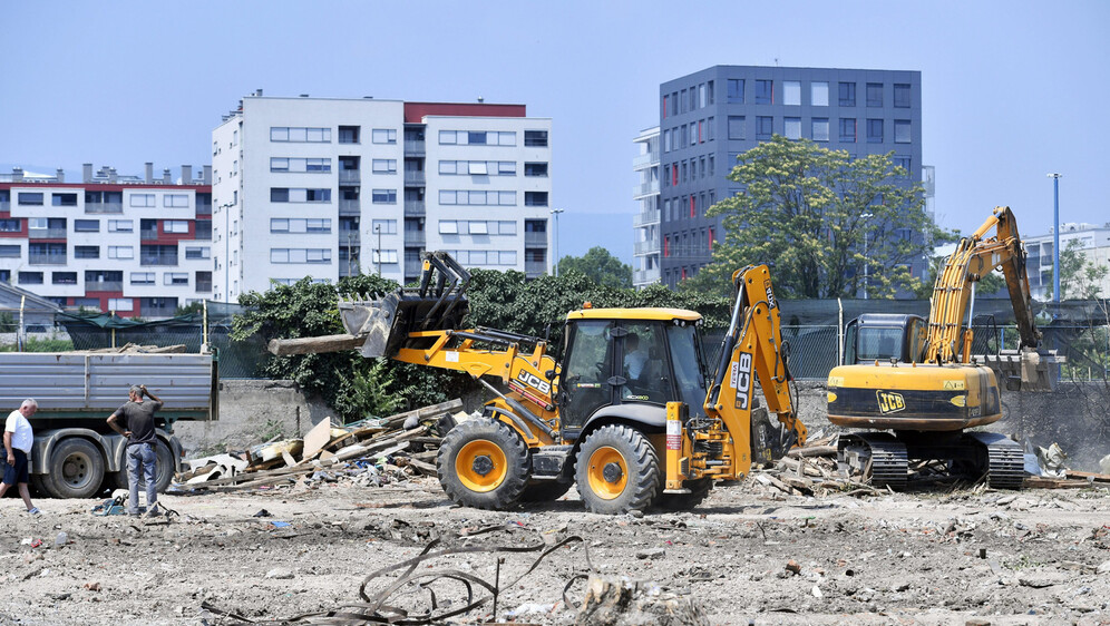 Rušenje Plinarskog naselja