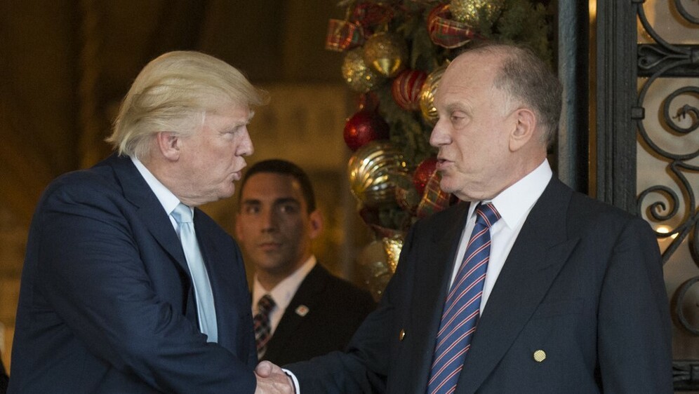 Donald Trump i Ronald Lauder