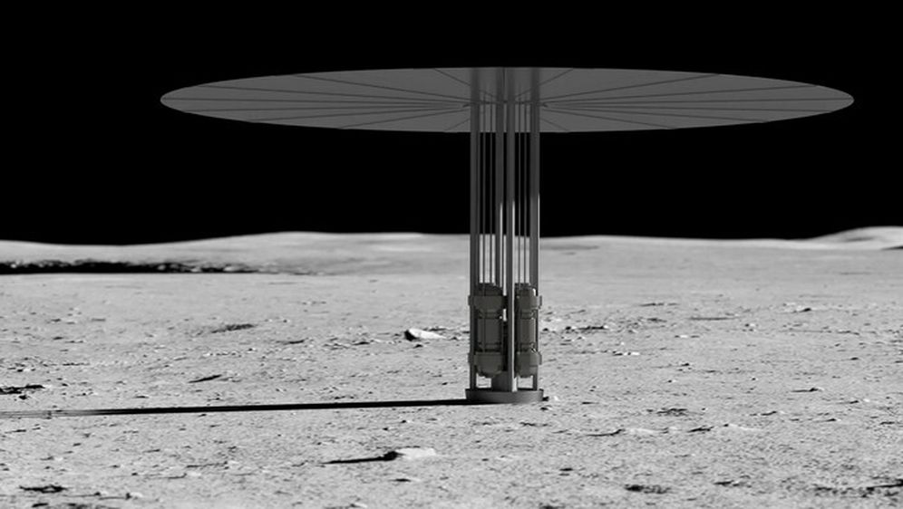 Koncept fizijskog reaktora na Mjesecu