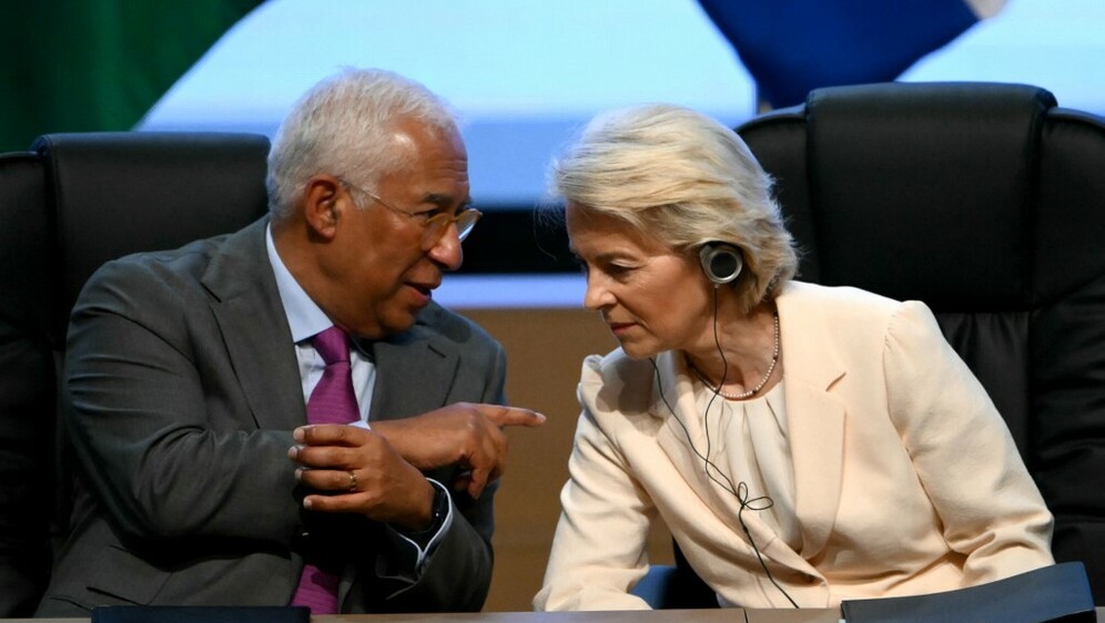 Antonio Costa i Ursula von der Leyen