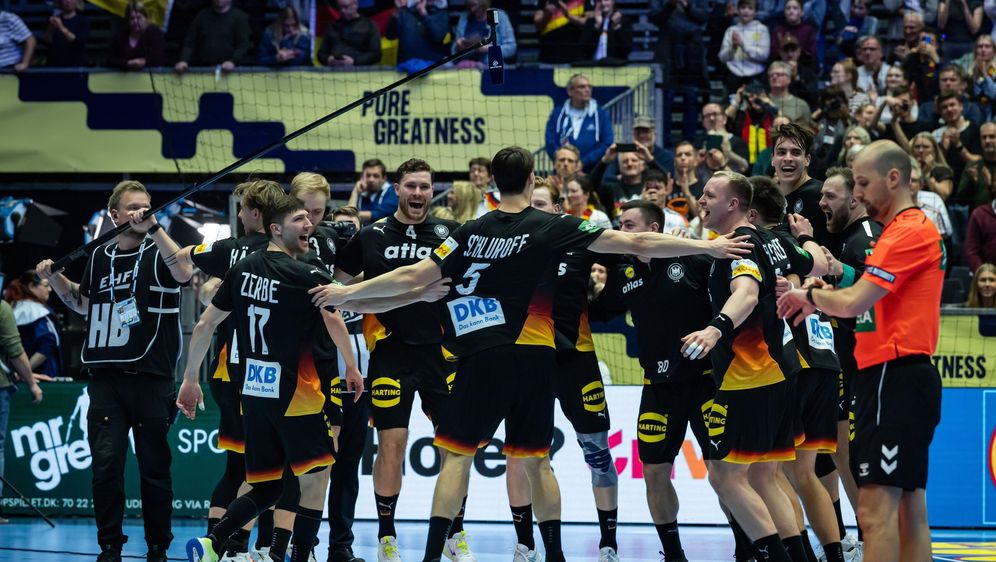 Slavlje rukometaša Njemačke