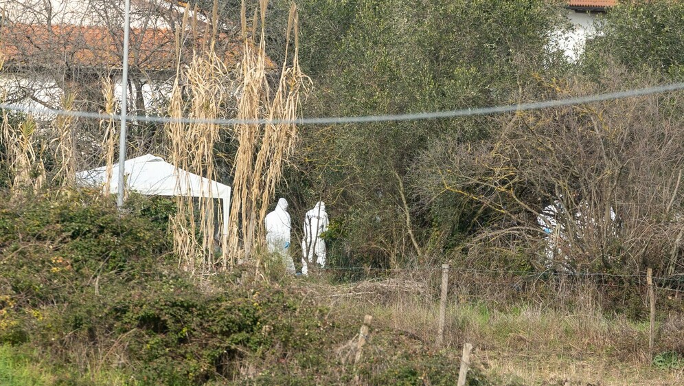 Mjesto gdje je pronađeno tijelo Federice Torzullo