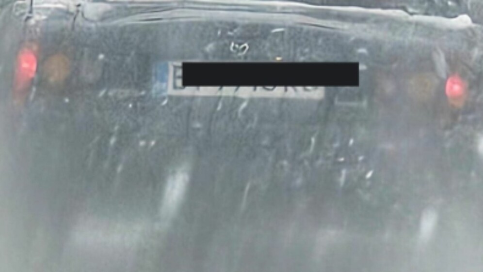 Vožnja kabrioletom po snijegu