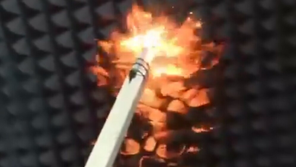 Simulacija požara u Le Constellation