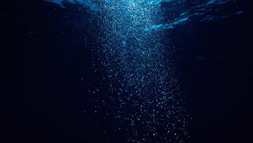 Mjehurići u oceanu, ilustracija