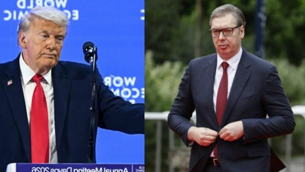 Donald Trump i Aleksandar Vučić