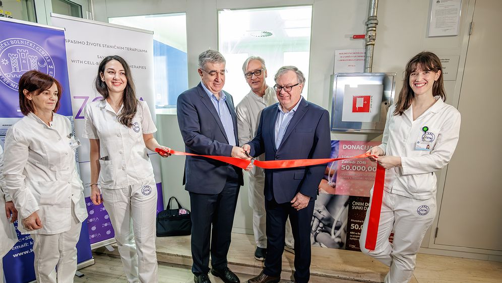 Predstavnici Zaklada Zora i KBC Sestre Milosrdnice