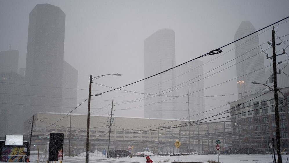 Snijeg u Teksasu, ilustracija