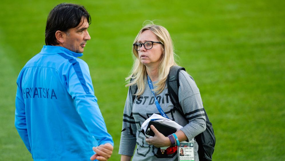 Zlatko Dalić i Iva Olivari