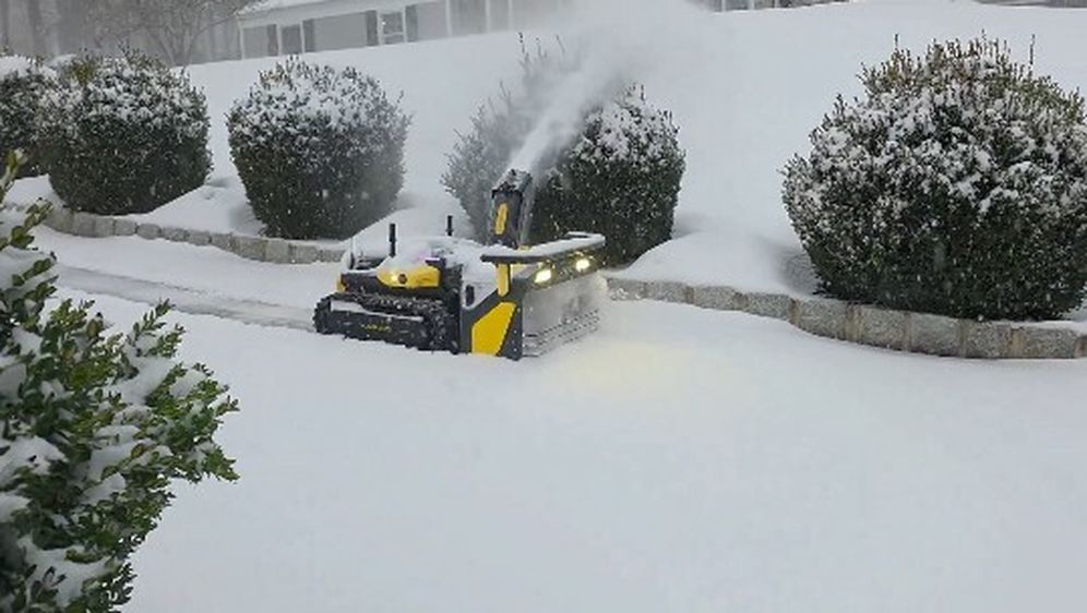 Robotski čistač snijega