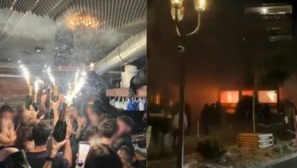 Požar u klubu u Crans-Montani