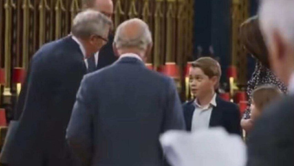 Kralj Charles i princ George