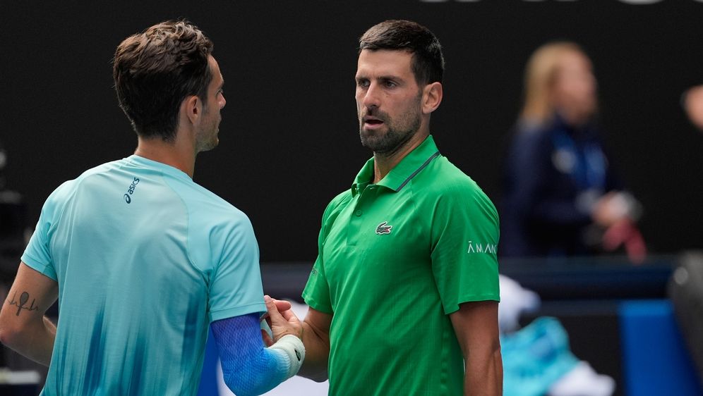 Lorenzo Musetti i Novak Đoković