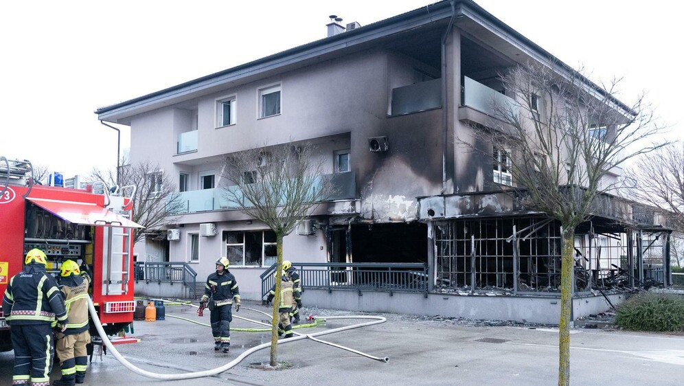 U požaru izgorjela zagrebačka pizzeria