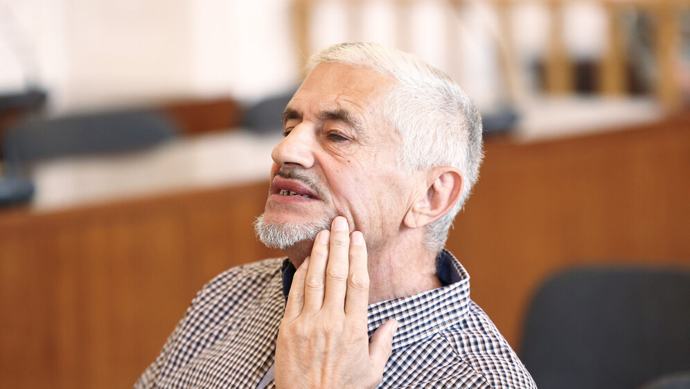 Željko Travica na ročištu