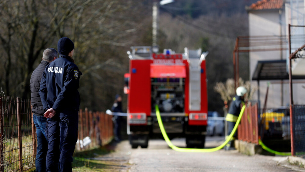 Vatrogasci na terenu u Turjacima - 2