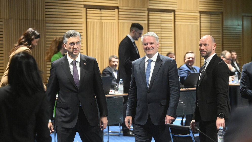 Andrej Plenković i Mathias Cormann, glavni tajnik OECD-a