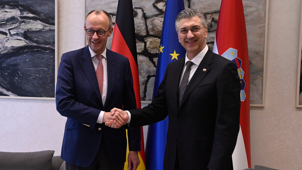 Andrej Plenković i Friedrich Merz