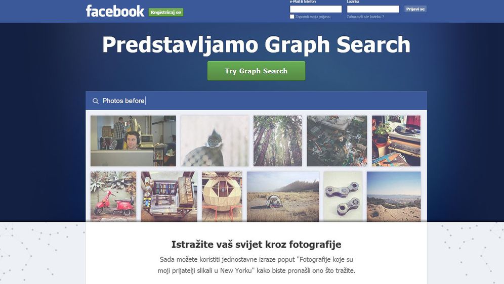 Facebook Graph Search, potraga za novim prijateljima koji imaju iste interese
