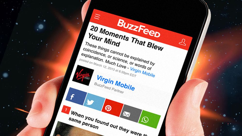 BuzzFeed ima 150 milijuna posjeta mjesečno, a Pinterest je drugi najveći nosioc prometa