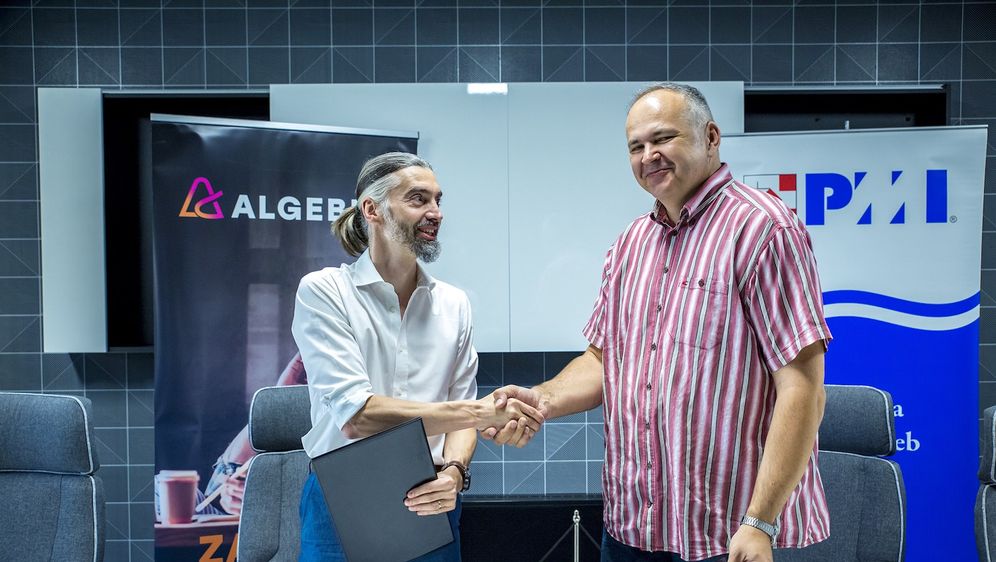 Mislav Balkovic (Algebra) i Stanislav Stresnjak (PMI Udruga) (Foto: Algebra)