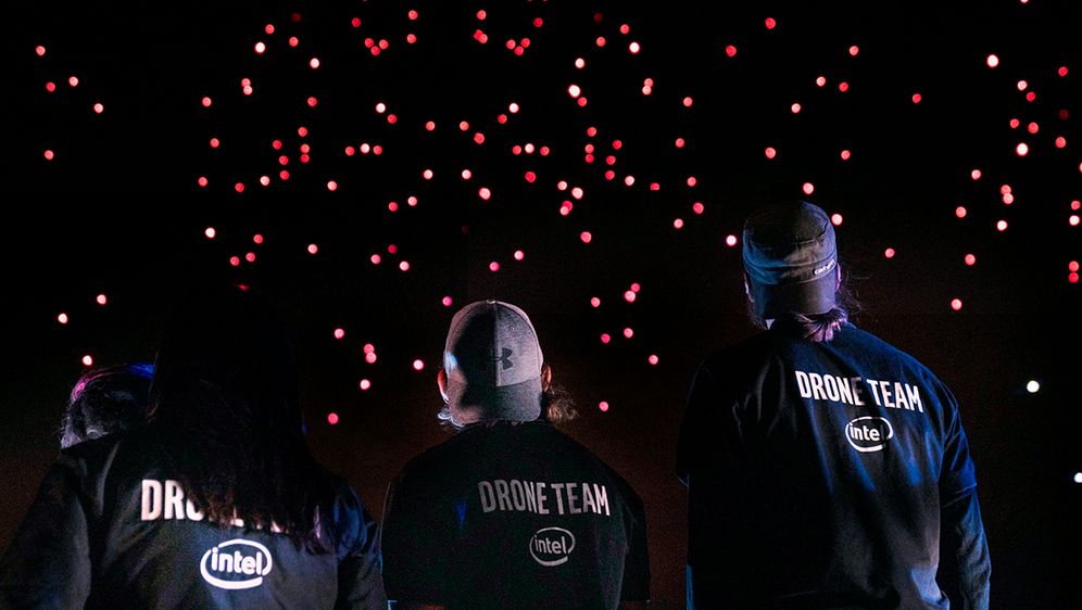 Intelovi dronovi (Foto: Intel)
