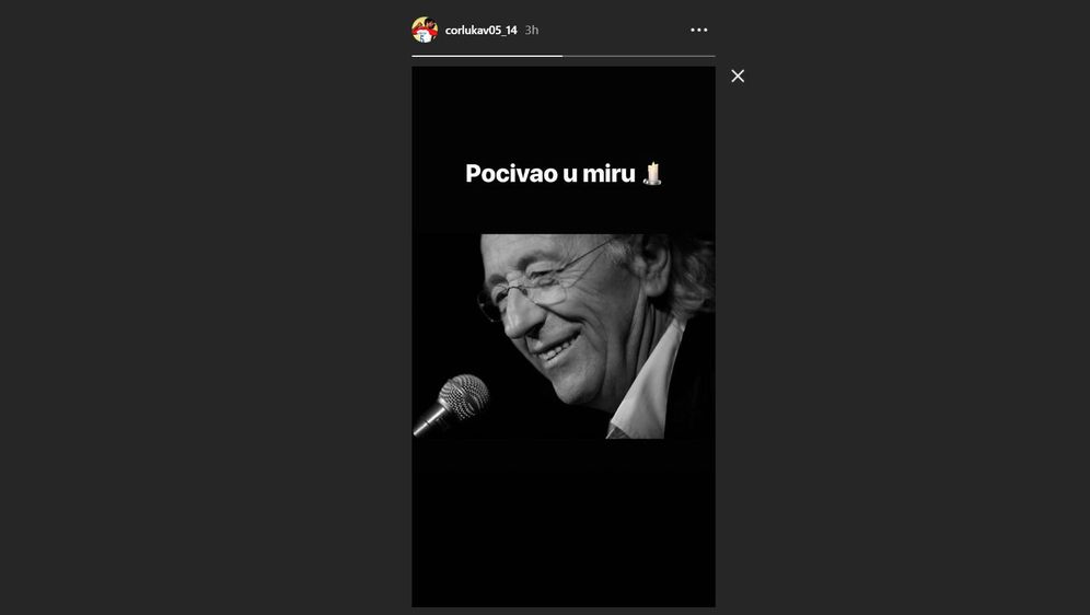 Oliver Dragojević Vatreni (Foto: Instagram)