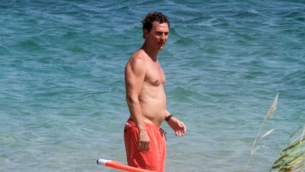 Matthew McConaughey na odmoru u Grčkoj