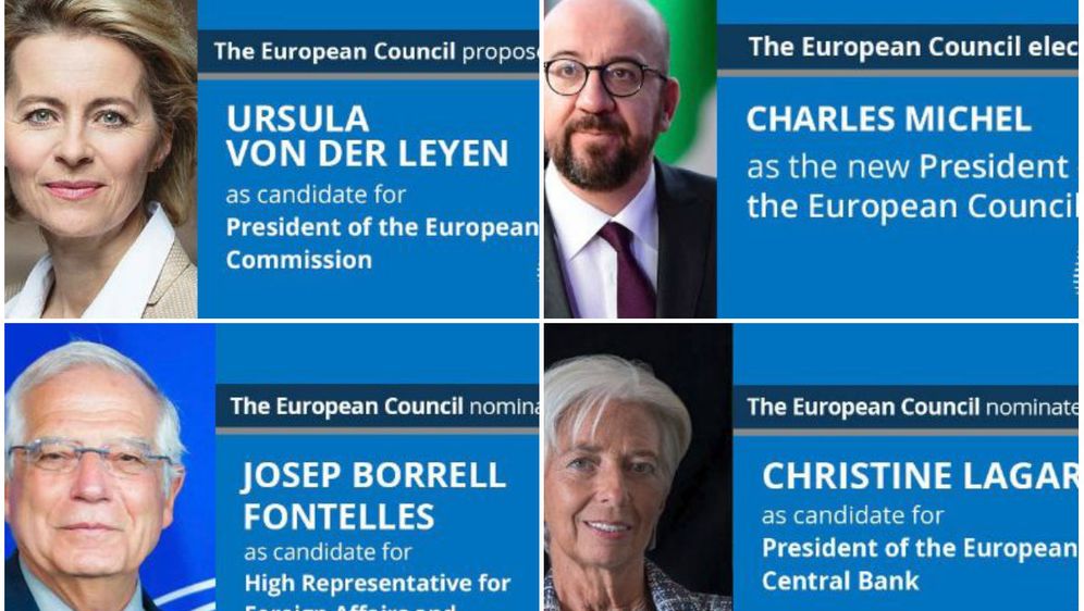 Novi čelnici Europske unije (Foto: Twitter/Donald Tusk)