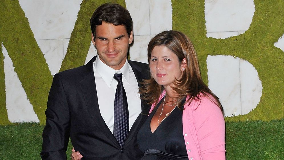 Mirka i Roger Federer neposredno prije rođenja njihovih kćerkica