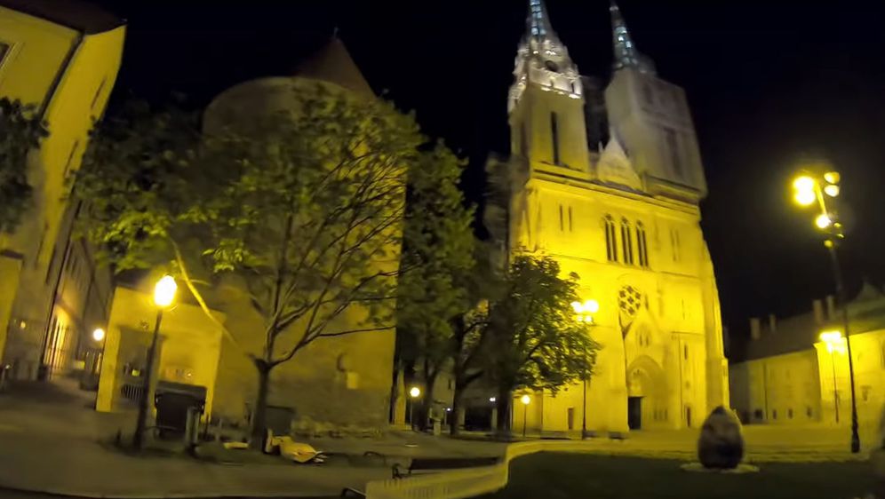 Skok s katedrale (Foto: Screenshot/YouTube)