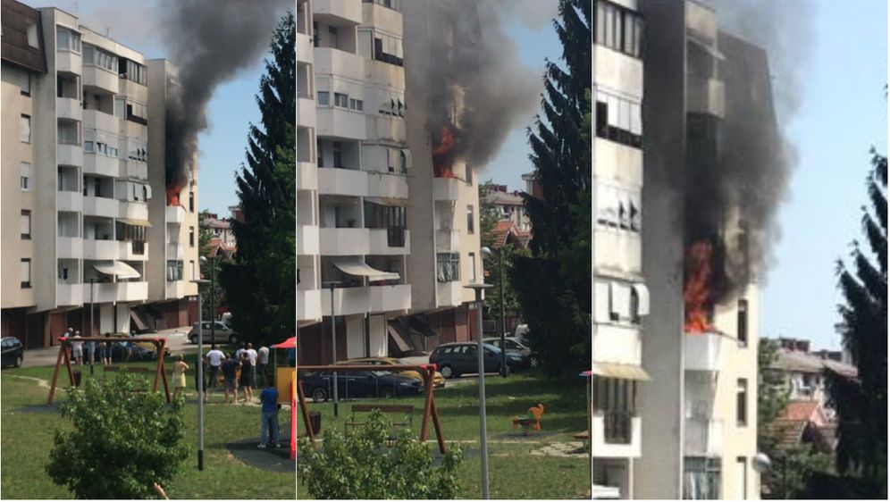 U zgradi u Stenjevcu eksplodirao plin (Foto: Čitateljica)