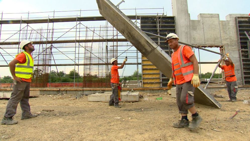 Građevinari na gradilištu (Foto: Dnevnik.hr) - 1