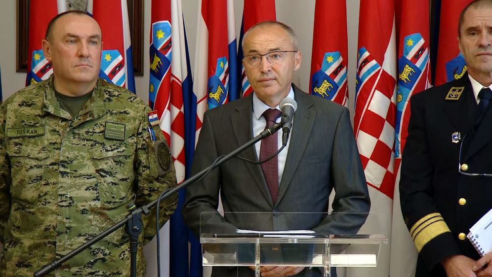 MORH sazvao izvanrednu konferenciju za medije nakon stradavanja hrvatskih vojnika u Afganistanu (Foto: Dnevnik.hr) - 1