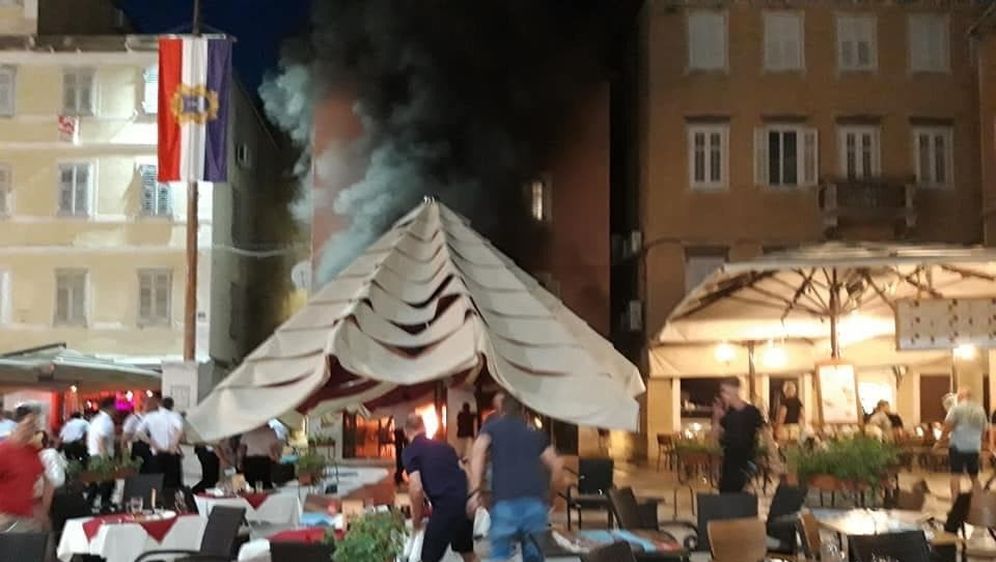 Eksplozija u Splitu (Foto: Bruno Horović)