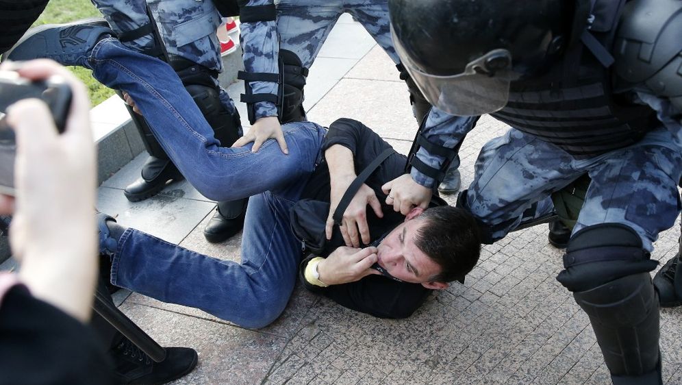 Prosvjed u Moskvi (Foto: AFP)